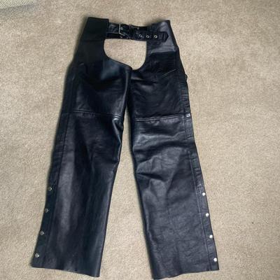 Zony Inc Leather Pants Chaps (medium)
