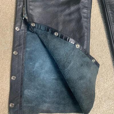 Zony Inc Leather Pants Chaps (medium)