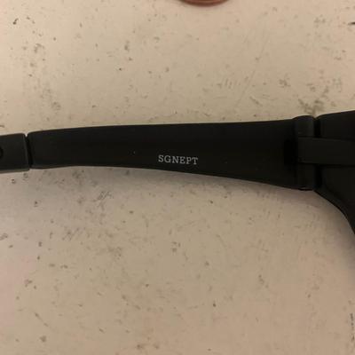 Black Goggles Glasses (likely Harley brand)