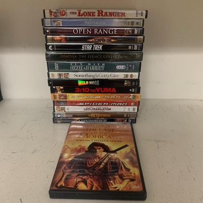 Bundle of DVDs (#1)