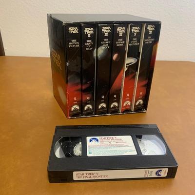 Star Trek 6-VHS set