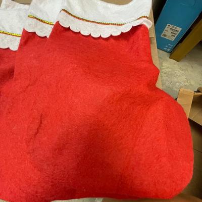 Lot of 7 NEW Stockings - Great for Personalizing