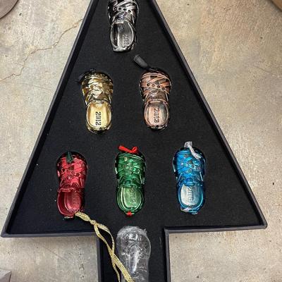 NEW Life's Christmas Shoe Project Ornaments