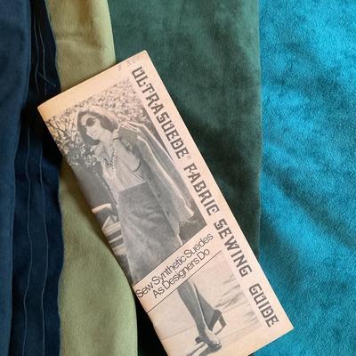 Lot of Ultra Suede Fabric