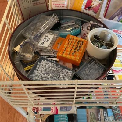 SEWINGâ€”Abundance of Unused Supplies and Materials