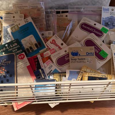 SEWINGâ€”Abundance of Unused Supplies and Materials