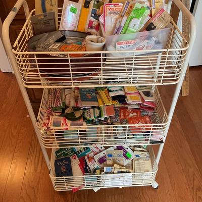 SEWINGâ€”Abundance of Unused Supplies and Materials