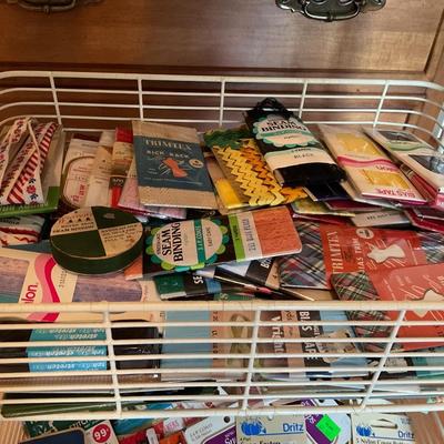 SEWINGâ€”Abundance of Unused Supplies and Materials