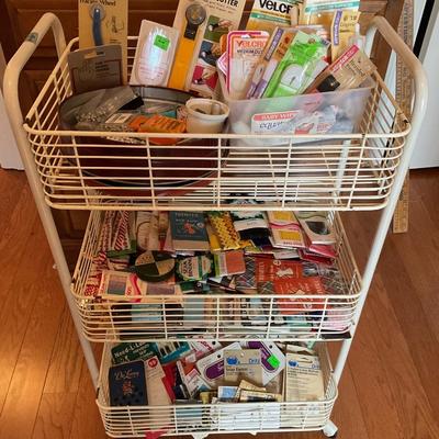 SEWINGâ€”Abundance of Unused Supplies and Materials
