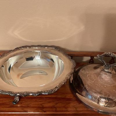 Silver Plated Serving Dishes