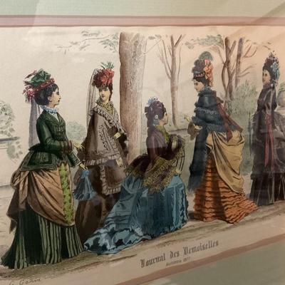 Framed â€œFive Ladies in a Parkâ€