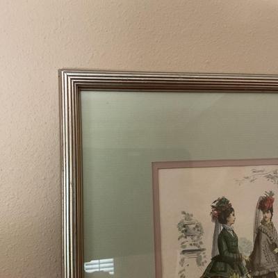 Framed â€œFive Ladies in a Parkâ€