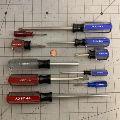 Husky Screwdriver Lot