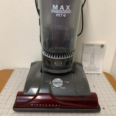 Hoover Vacuum Max Performance Pet with instructions & Attachments