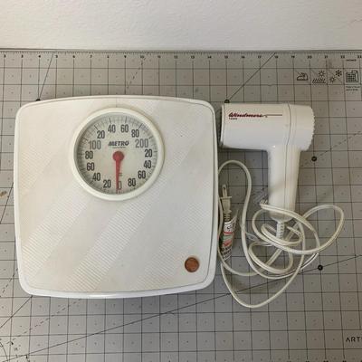 Scale + Travel Blow Dryer