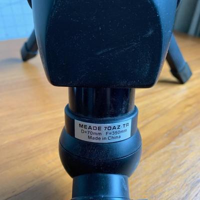 Meade 70AZ TR Telescope with tripod & bag