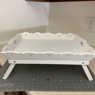 Beautiful white tray table