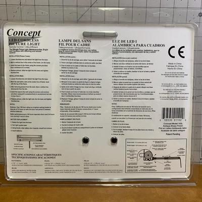 Concept LED Cordless Picture light dimmable