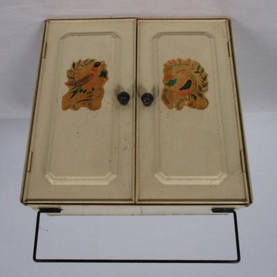 Vintage Metal Vanity Cabinet
