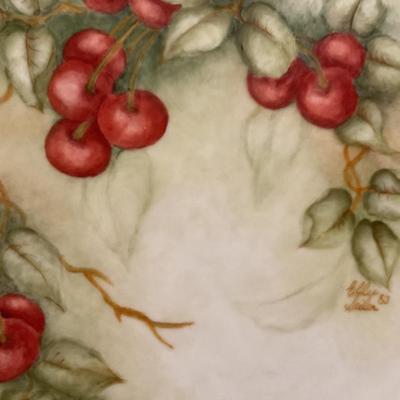 (2) Hand-painted Decorative Plates