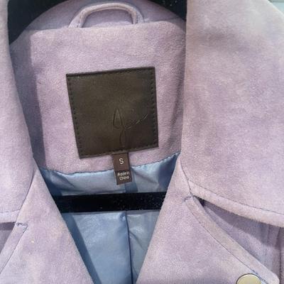 JOIE: LILAC SUEDE JACKET (WOMEN'S) SIZE S