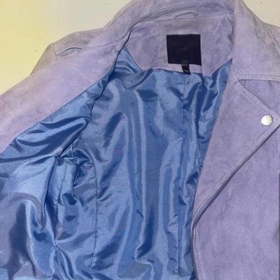 JOIE: LILAC SUEDE JACKET (WOMEN'S) SIZE S