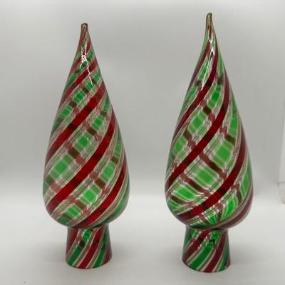Vintage Murano Christmas Tree Toppers (2)
