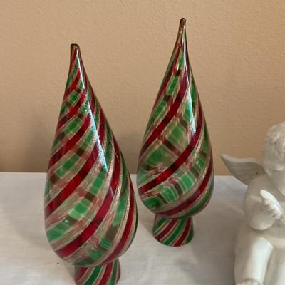 Vintage Murano Christmas Tree Toppers (2)