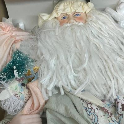 1990 Original Brinn's Collectible Santa in Original Box **See Description