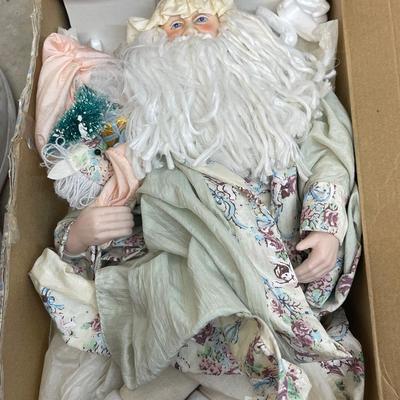1990 Original Brinn's Collectible Santa in Original Box **See Description