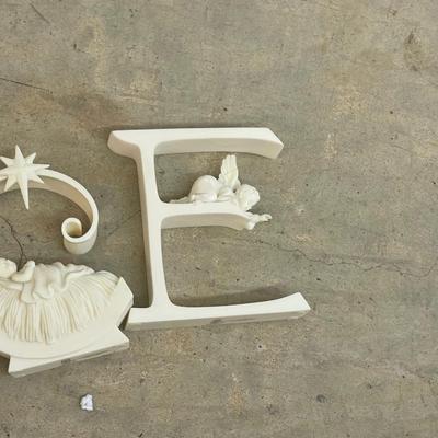 Gorgeous Porcelain Angel Peace Letters