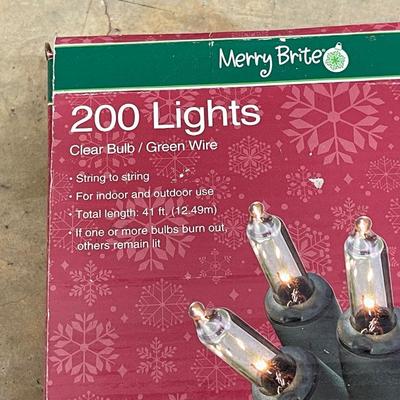 Two NEW Boxes of Christmas Lights