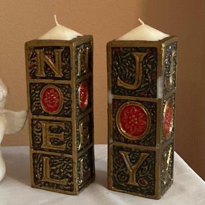 NOEL & JOY Christmas Wax Candles