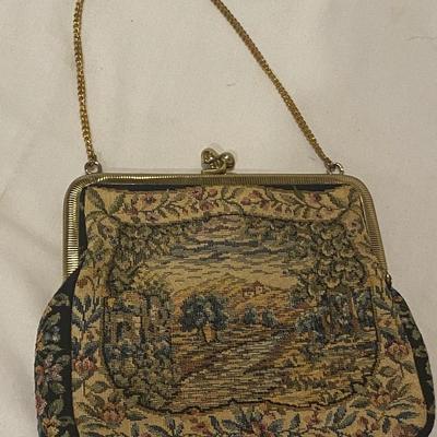 Vintage Delill Tapestry Handbag