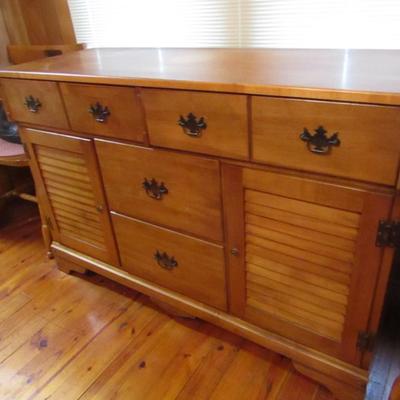 Solid Wood Sideboard by C.B. Atkin Co.