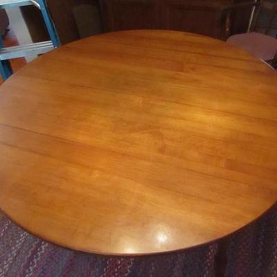Solid Wood Drop Leaf Table