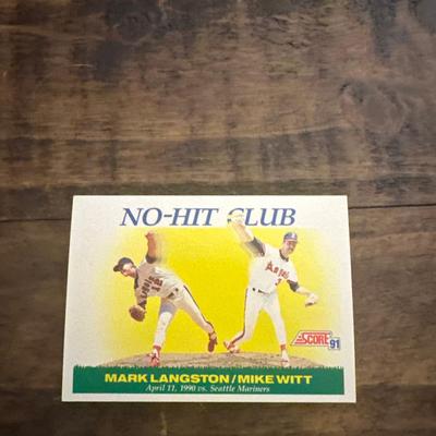 1990 Score Ho Hitter Club