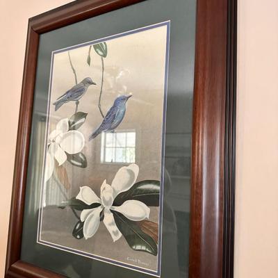 â€œBluebird on Magnoliaâ€ Edward Von Siebold Dingle