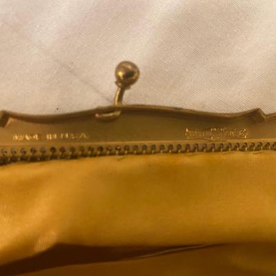 WHITING & DAVIS CO. GOLD PURSE MESH VINTAGE