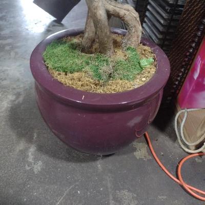 Artificial House Plant in Plastic Pot