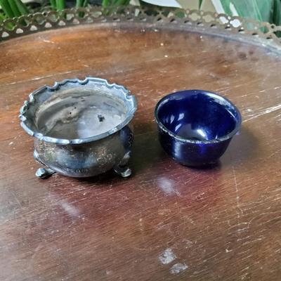 Pair of Antique Salt Cellars