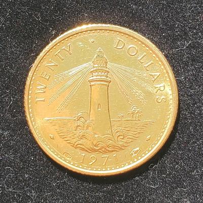 Bahamas 20 Dollars Coin (1)