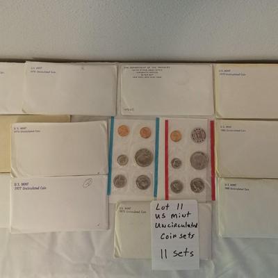 US Mint Uncirculated Coin Sets