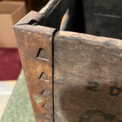 Carlingâ€™s Antique Box & sharpening stone
