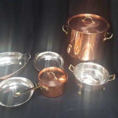 Copperware - 6 pieces