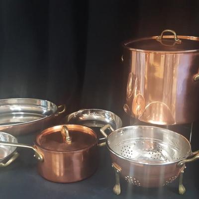 Copperware - 6 pieces