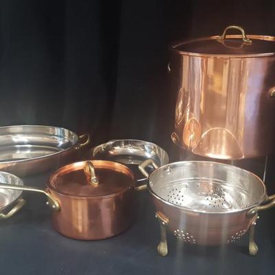 Copperware - 6 pieces