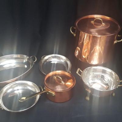 Copperware - 6 pieces