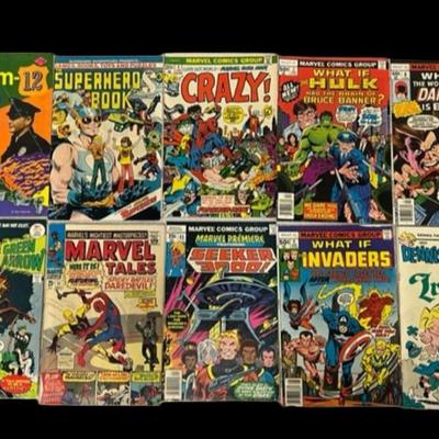 [W] Vintage Comic Book Assortment
