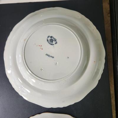 6 Ashworth Brothers Hanley England Chinoiserie Plates 10.25"